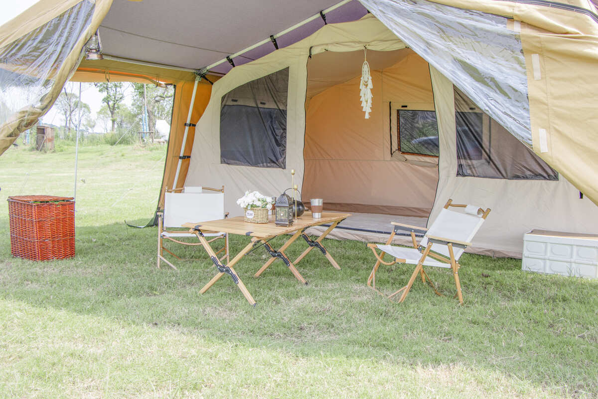 Modular Framed Canvas Tent