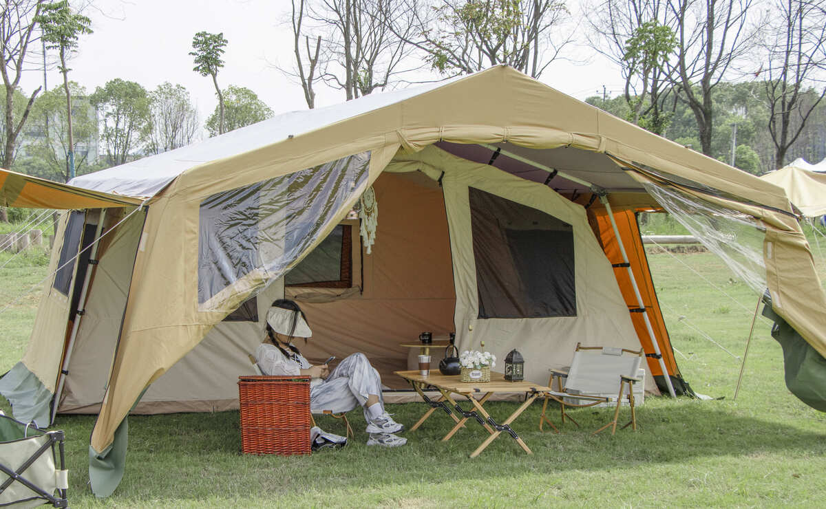 Modular Framed Canvas Tent