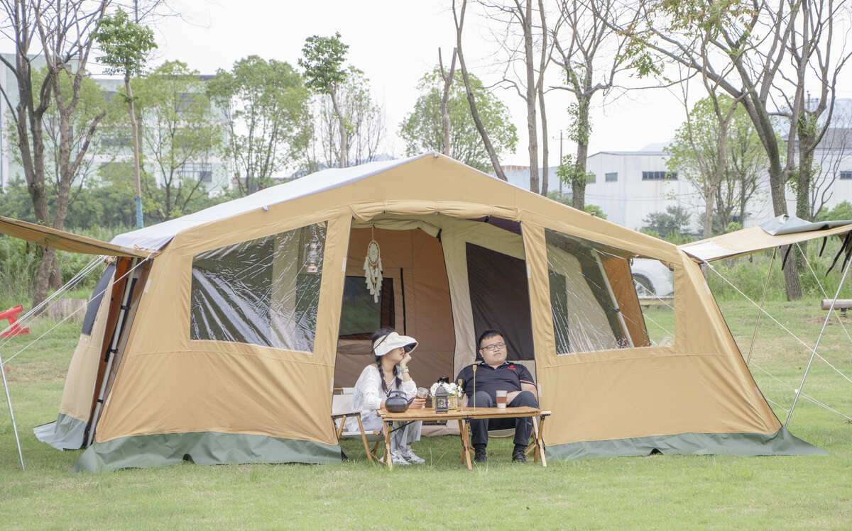 Modular Framed Canvas Tent